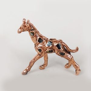 Copper-Figurine-Giraffe