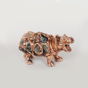 Copper-Figurine-Hippo